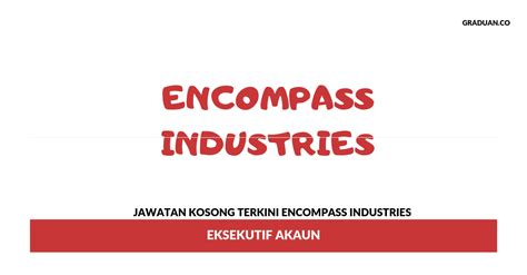 Today, uitm draws strength from the initiatives of its founding fathers, exploring and mastering various frontiers of knowledge as it works towards reaching greater heights. Permohonan Jawatan Kosong Encompass Industries ~ Eksekutif ...