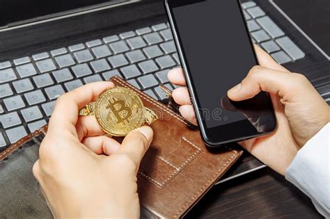 Investors can continue trading on robinhood up to two hours after the closing bell. Close-up Of Hands Holding Smartphone And Bitcoin. Crypto ...