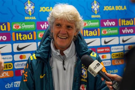 Brazil head coach pia sundhage is seen during the international friendly match between england and brazil at riverside stadium on october 05, 2019 in. First woman to score at Wembley, Pia Sundhage meets The ...