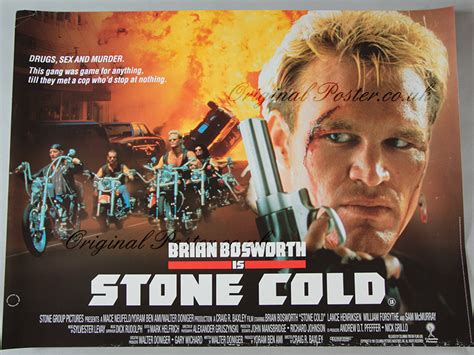 Andrew lincoln â· viola davis: Stone Cold, Original Vintage Film Poster| Original Poster ...