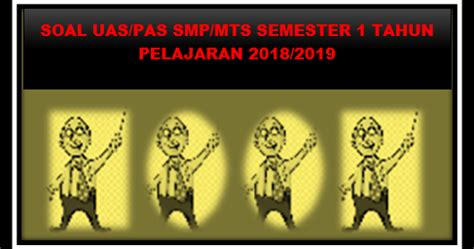 Bagi bapak dan ibu guru yang saat ini mengajar di jenjang smp/mts tepatnya di kelas 8 dan sedang mengajar mata pelajaran seni budaya maka kiranya artikel ini akan dapat bermanfaat bagi anda terutama dalam. Prediksi Soal UAS ( PAS ) SMP/MTs Semester 1 Seni Budaya ...