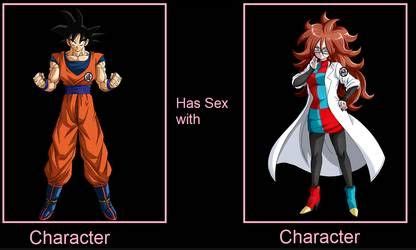 I've learned shortly after i released this story that android 21 is a thing in dragon ball now. Android 21 X Goku on Android21GoodFans - DeviantArt in 2020 | Goku, 21st, Helena douglas