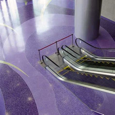 Designing a reliable material is sign of quality. Contemporary Architecture: Epoxy Resin Flooring