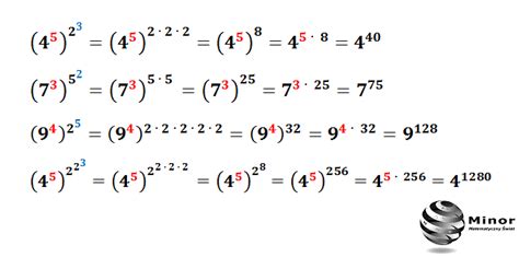 Zobacz 2 odpowiedzi na zadanie: Blog matematyczny Minor | Matematyka: Działania na potęgach