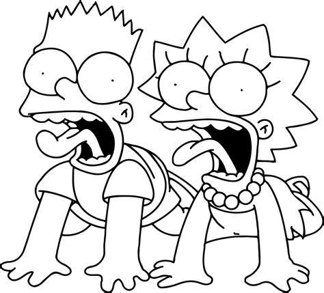 38+ bart simpson coloring pages for printing and coloring. Simpsons Coloring Pages To Print Out - Coloring Home