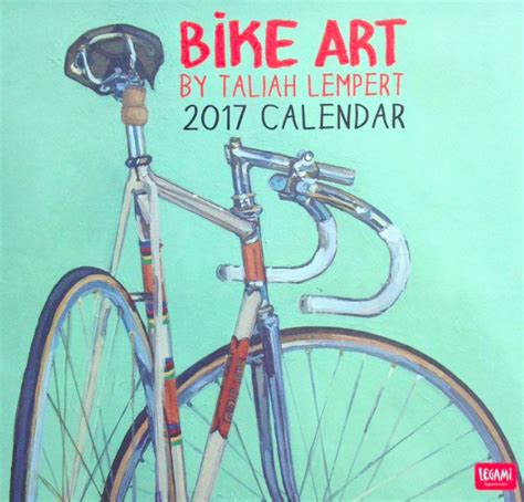 That time i knew like 5 people riding track bikes in berlin. Bike Art Calendar for 2017 by Taliah at bicycle paintings ...