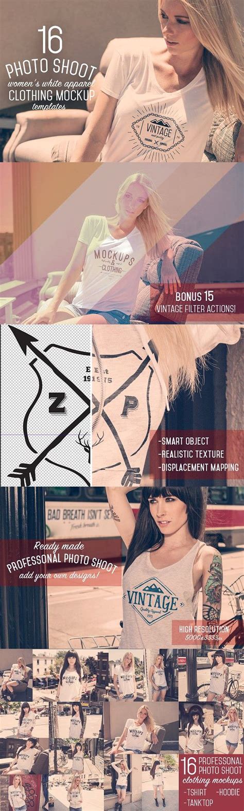 Download 16 Women's White Apparel Mockups | Clothing mockup, Hoodie mockup, Women