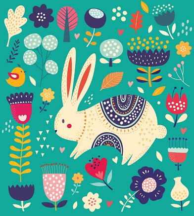 Get an unrepeatable pattern in a couple of clicks: Spring Pattern Stock Illustration - Download Image Now ...