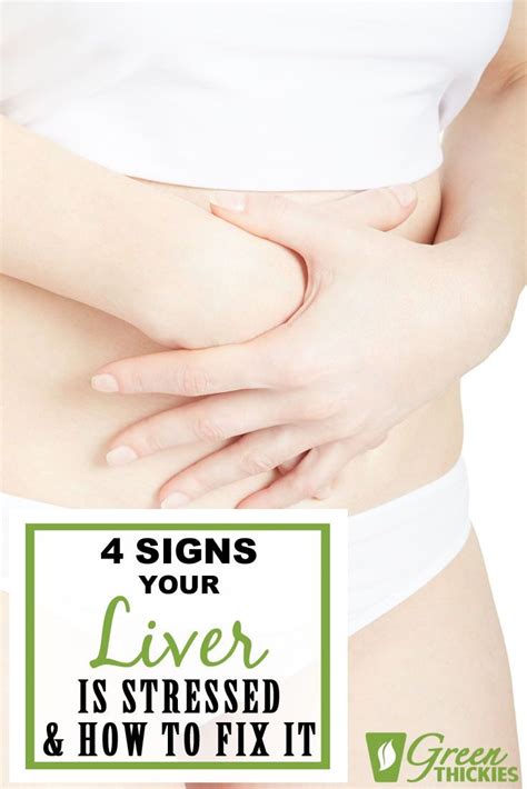 4 Signs Your Liver is STRESSED & How To Fix It | Liver disease ...