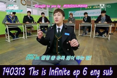 Next episode, they announce the winner. Eng Sub 140313 INFINITE - Mnet This (Diss) is INFINITE ...