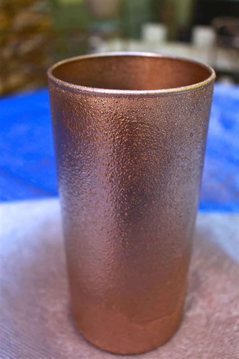 Set has three 2.5 oz. DIY Copper Mercury Glass Votives - 2 Bees in a Pod