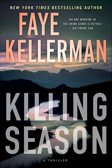 Free ebooks by faye kellerman. Killing Season | Faye Kellerman