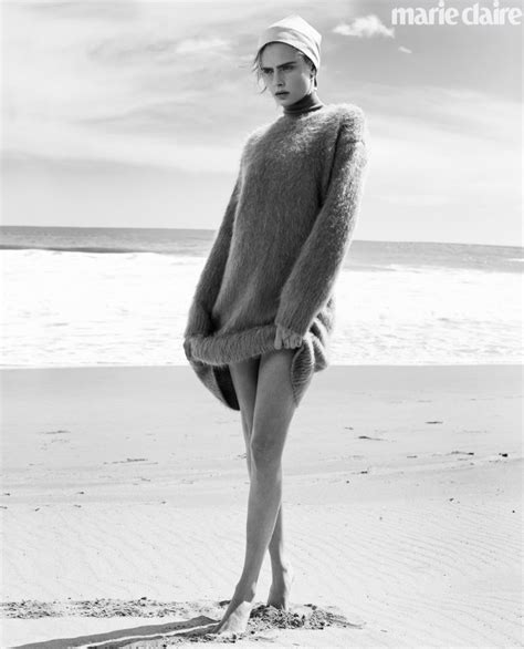 Cara Delevingne Strips Down for Marie Claire Cover Story ...