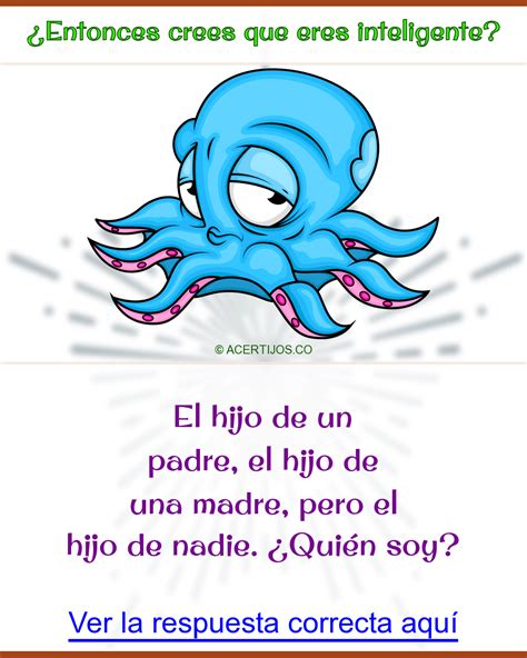 Juegos acertijos., juegos pensamiento lateral. acertijos para wasap. El hijo de un padre, el hijo de una ...