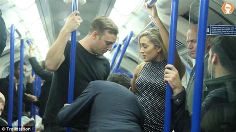 Wife gets slammed from behind 3 min. Social experiment: Would you stop unwarranted touching on ...