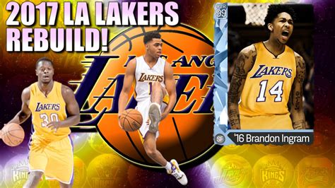 Los angeles lakers roster and stats. Rebuilding the 2017 Los Angeles Lakers - NBA 2K16 My ...