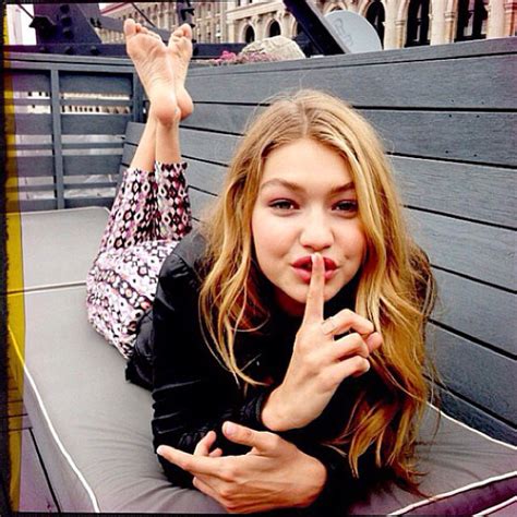 Her workout includes cardio and boxing which helps her mother: Gigi Hadid's Feet