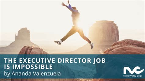 At time of writing, the average executive director compensation package runs to $61,874. The Executive Director Job Is Impossible - rvc