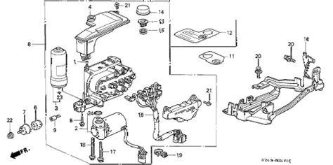 Car audio wiring diagram unique 2001 honda accord ex stereo wiring. Honda online store : 1994 accord abs modulator parts