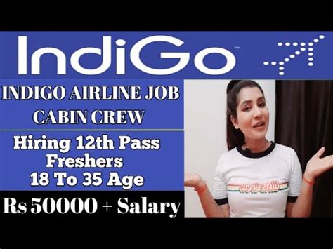 Maybe you would like to learn more about one of these? INDIGO AIRLINE Cabin Crew Job Vacancy 2020| For Freshers ...