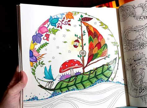 Enchanted forest is the second johanna basford's coloring book and a new opportunity for readers to delve into inky wonderlands and discover a magical woodland world. Coloring for Grown Ups | Enchanted forest coloring book ...