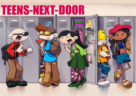 Kids next door / s05e09 : Safebooru - 2girls 3boys ^ ^ abigail lincoln backback bald ...