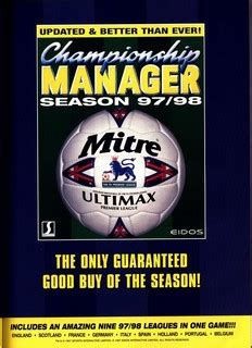 Championship Manager: Season 97/98 Download | GameFabrique