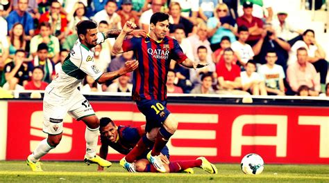 Elche cf video highlights are collected in the media tab for the most popular matches as soon as video appear on video hosting sites like youtube or dailymotion. FC Barcelone Video Highights against Elche