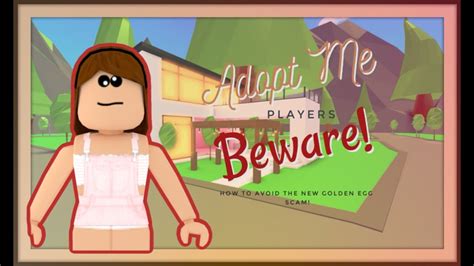All *new* adopt me codes 2020 2x week roblox adopt me codes rbxsite discord: Adopt Me | NEW GOLDEN EGG SCAM | How To Avoid It - YouTube