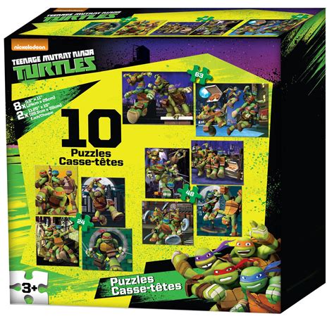 Just click on the icons, download the file(s) and print them on your 3d printer. Teenage Mutant Ninja Turtles 10 Pack Puzzle | Walmart Canada