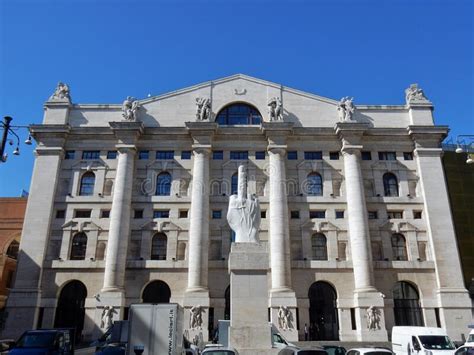 Borsa italiana organises and manages the italian stock market with the participation of nearly 130 domestic and international brokers that operate in italy or from abroad through remote membership. The Borsa Italiana S. p. A editorial photography. Image of ...