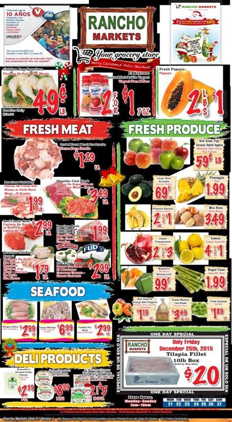 If the link to the weekly ad circular above is not working, please let us know. Rancho Markets Weekly Ad Specials August 6 - 12, 2019