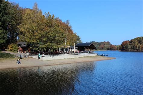 Bevertalsperre (nl) embalse de alemania (es). Reiseabenteuerlich: Herbstfrische an der Bever-Talsperre