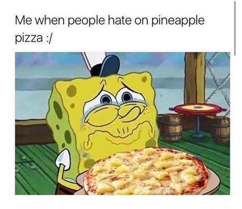 Pineapple Pizza Meme Funny