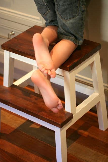 How big can a bolmen step stool be? Transforming an IKEA step stool (With images) | Ikea step ...