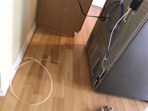 Before you approach how to connect a water line to the back of the fridge, wrap the threads on the water line connection. Hooking Up Water Line To Fridge - Water Ionizer