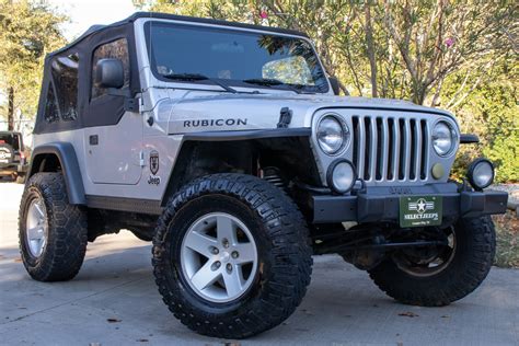 Used 2004 Jeep Wrangler Rubicon For Sale (Special Pricing ...
