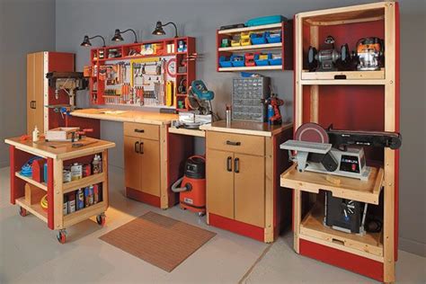 Attach them to the top and bottom pieces with 1 1/4″ pocket hole screws and wood glue. Build Your Own Custom Shop - Take a Closer Look ...