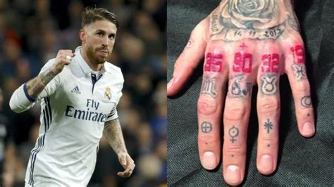 Real madrid captain, sergio ramos, can be referred to as a hooked footballer who makes many tattoos on his body. El verdadero significado de los enigmáticos tatuajes de ...