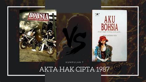 It is understood as the law that allows one to do a particular work and order others also to do that same work at the individual's will. Video Pendapat- Akta Hak Cipta 1987 (Copyright Act 1987 ...