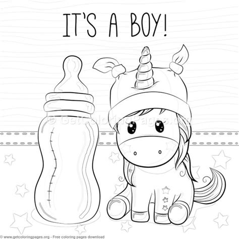 A long time ago, people believed in creatures that looked like white horses or goats, with one horn in the middle of their forehead. It's a Boy Unicorn Coloring Pages Free instant download # ...