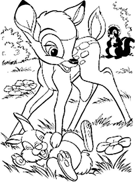 Check spelling or type a new query. Bambi Tickling Thumper Hard Coloring Pages : Bulk Color ...