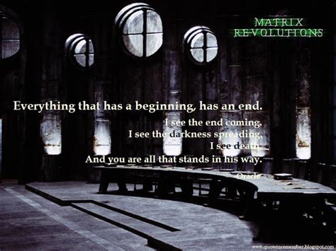 Discover and share the matrix revolutions quotes. #MatrixRevolutions #CarrieAnneMoss #HugoWeaving #KeanuReeves #LaurenceFishburne