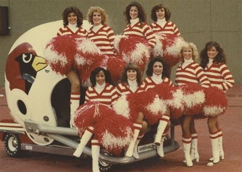 Louis football cardinals cheerleader, and is excited to share her story. Some of the 1978-1980 St Louis NFL Cardinal Cheerleaders--back row, left to right: ME! (Kelly ...