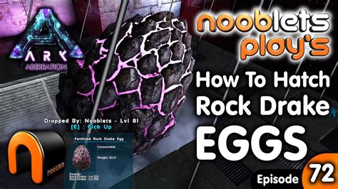 How to hatch fertilized creature eggs in ark. ARK ABERRATION HOW TO TAME A DRAKE - HATCH DRAKE EGGS ...