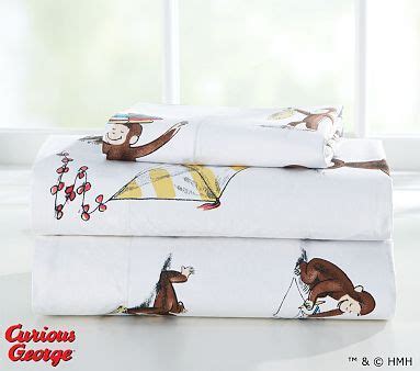 Curious george crib set, curious george toddler sheet set where you can stack with sizing join. Curious George™ Sheet Set | Curious george bedroom, Big ...