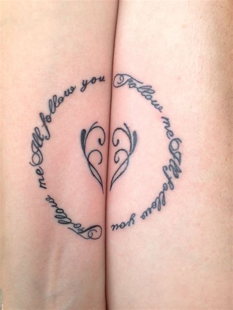 Matching tattoos represent their stories and memory, creative way of showing love and affection, bold statement and relationship. Cousin Tattoo :) | Cute tattoos for women, Matching cousin ...
