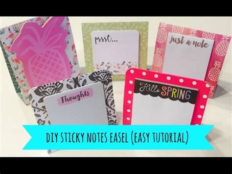 We did not find results for: DIY Sticky Notes Easel (easy tutorial) - YouTube