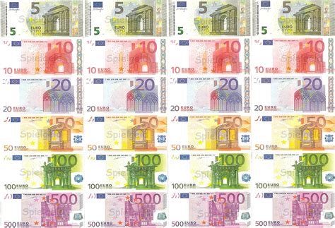 500 euro gold banknote geldschein note europa schein goldfolie. 50 Euro Spielgeld Zum Ausdrucken