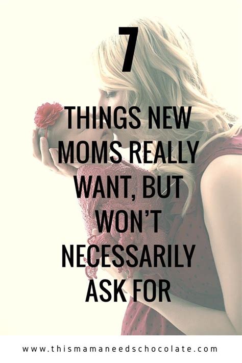 Trendy new mom gifts that are thoughtful and delicious? 7 Things New Moms Really Want, But Won't Necessarily Ask ...